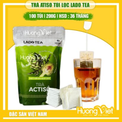 Trà Actiso túi lọc Lado Tea (Ladophar) – Hộp 100 túi (200g)
