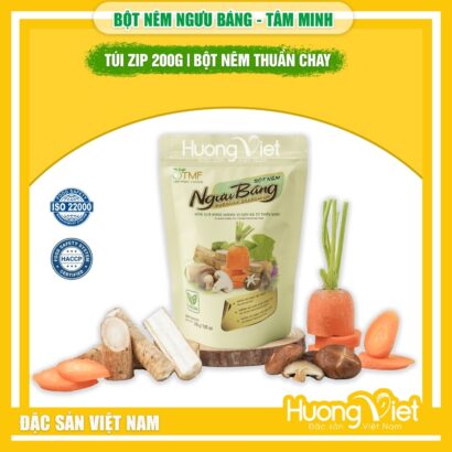 Bột nêm rau củ ngưu báng thuần chay không bột ngọt TÚI 200G