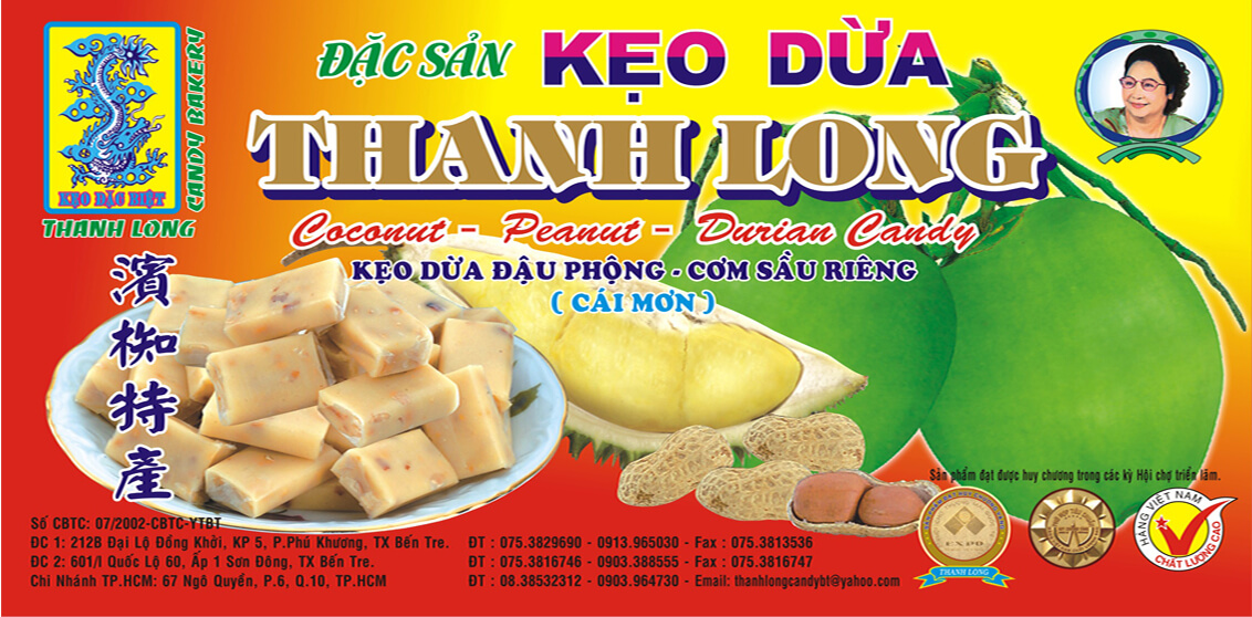 Đặc sản kẹo dừa Bến Tre