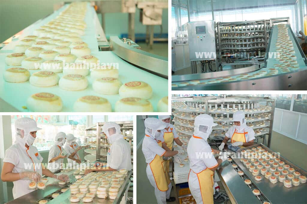 Quy trình sản xuất bánh pía