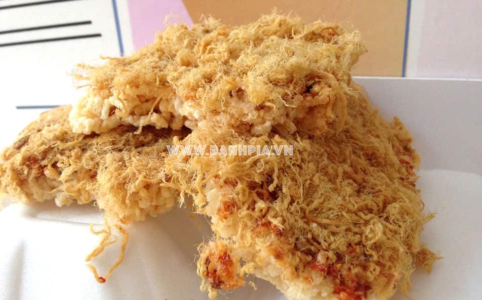 Cơm cháy chà bông sạch và ngon