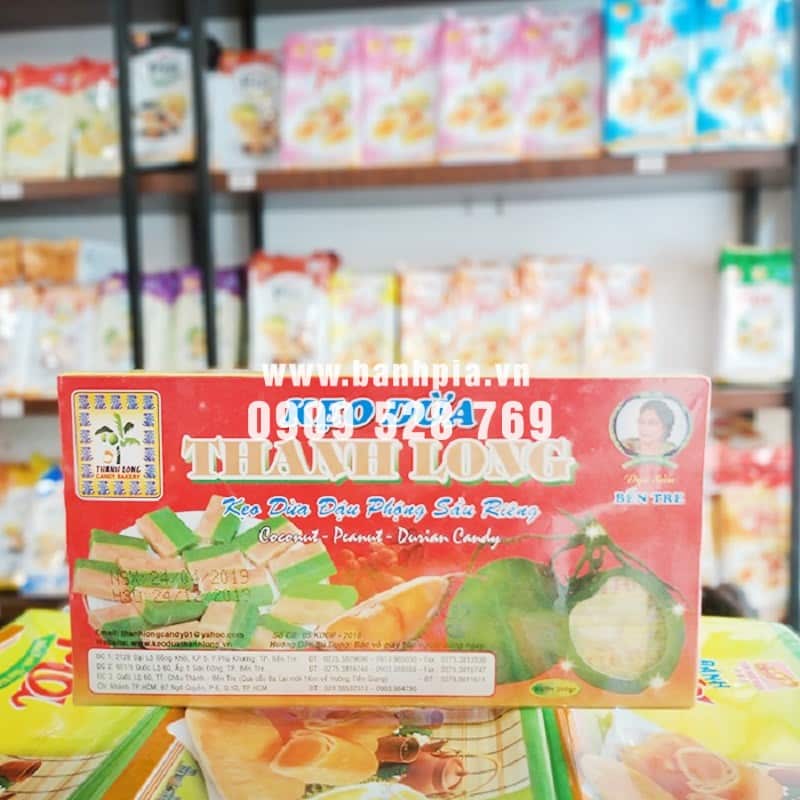 Kẹo dừa Thanh Long nức tiếng