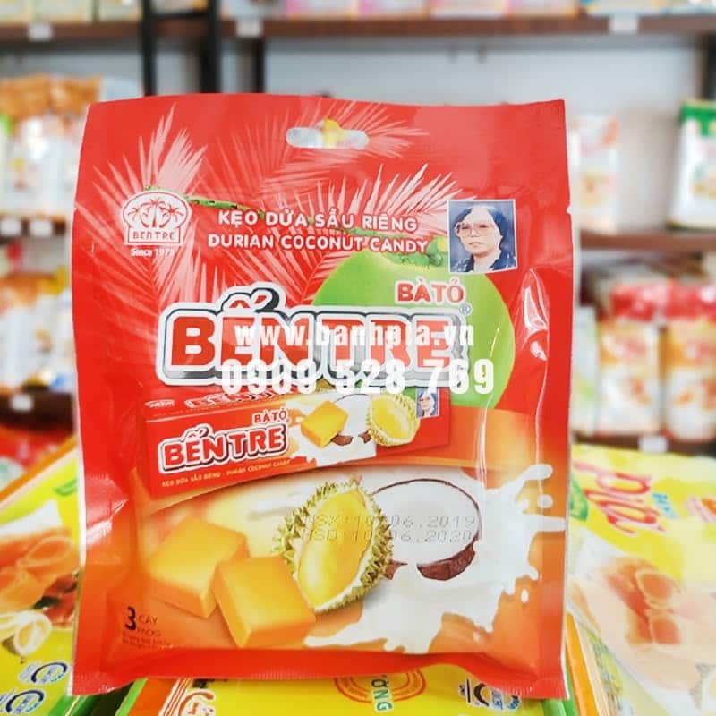 Kẹo dừa bến tre ở tphcm