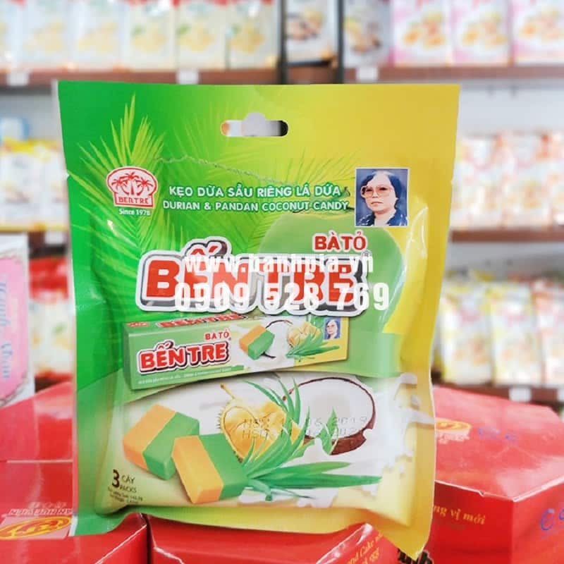Kẹo dừa bến tre ở tphcm