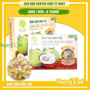 Kẹo dừa nguyên chất cao cấp ít đường Du Thảo 400gr