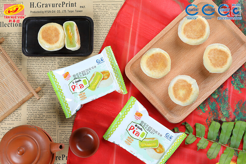 Kim sa Pia cake - Pia cake without durian