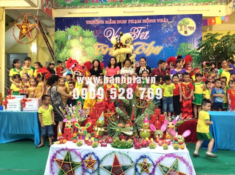 tổ chức tết trung thu cho thiếu nhi