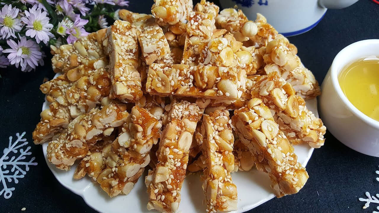 bánh kẹo làm quà tết