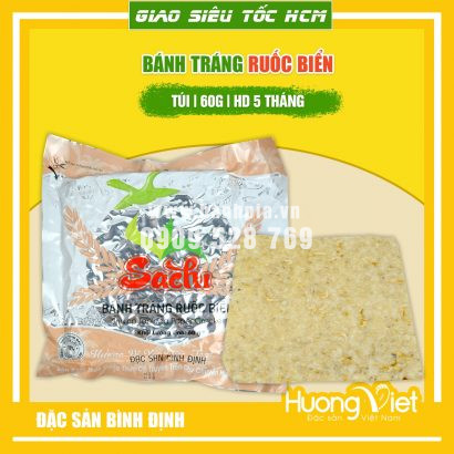 Bánh tráng nướng không đường Sachi Ruốc Biển 60gr