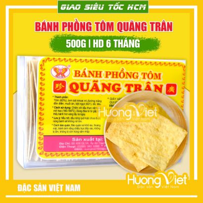 Bánh phồng tôm thượng hạng Quảng Trân Sóc Trăng 500g