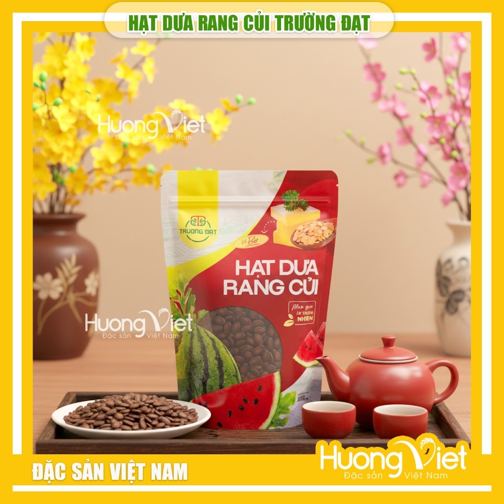 Hạt dưa rang củi vị bơ muối Trường Đạt - Túi 500g