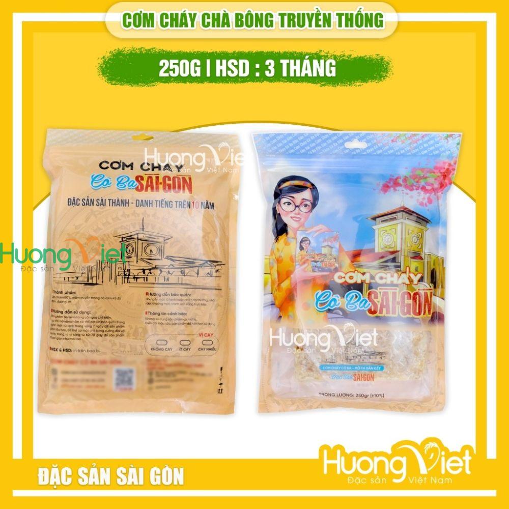 Cơm Cháy Chà Bông Cô Ba gói 250g vị truyền thống Sài Gòn Cơm Cháy Chà Bông Cô Ba gói 250g vị truyền thống Sài Gòn