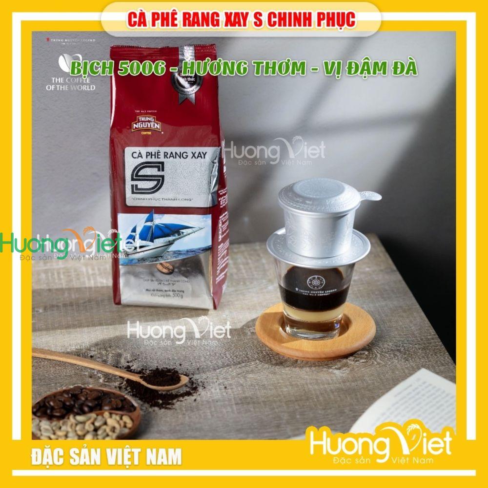 Cà phê rang xay S chinh phục 500gr Cà phê rang xay S chinh phục 500gr