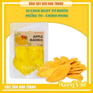 Xoài sấy dẻo Nha Trang - túi zip 200g Xoài sấy dẻo Nha Trang - túi zip 200g