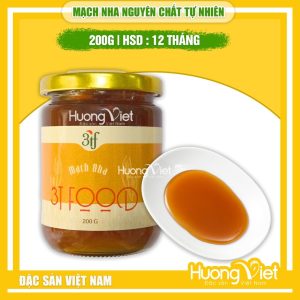 Mạch nha nguyên chất 3T từ gạo & mầm lúa non – Hũ 200g