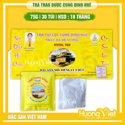 Trà cung đình Huế giải nhiệt Đức Phượng Danh Trà (30 túi lọc)
