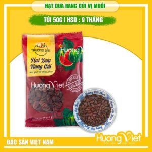 Hạt dưa sạch rang củi vị muối Trường Đạt (Túi 50g)