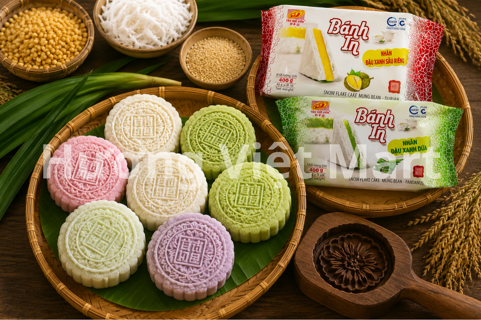 Dù thay đổi nguyên liệu, phần hồn của bánh vẫn nằm ở cách làm thủ công và mùi thơm đặc trưng của bột nếp rang.