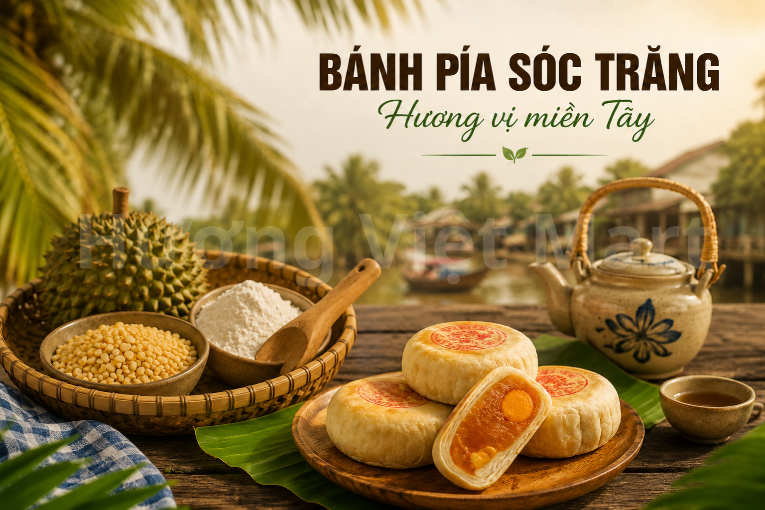 bánh pía Sóc Trăng