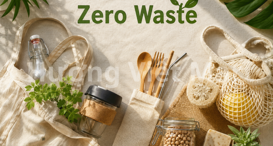 Top 7 thói quen giúp bạn bắt đầu lối sống Zero Waste