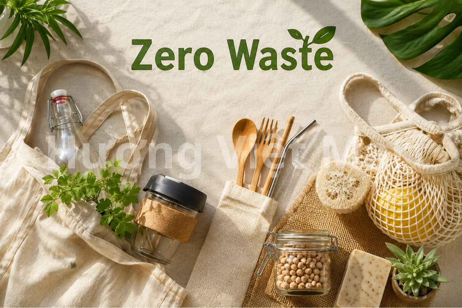 Top 7 thói quen giúp bạn bắt đầu lối sống Zero Waste
