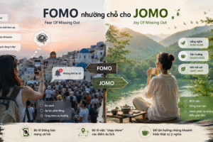 Hội chứng FOMO nhường chỗ cho JOMO