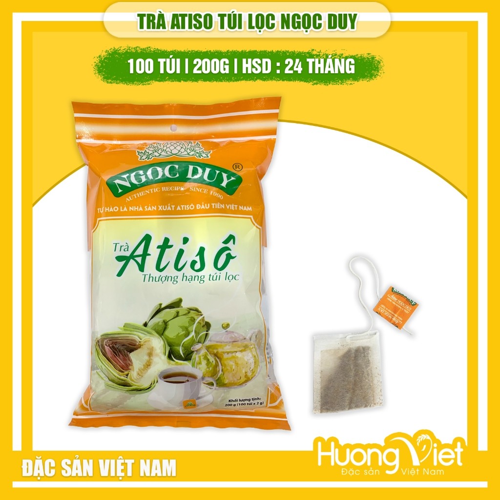 Trà Atiso nguyên chất Đà Lạt - Ngọc Duy (Túi 200g) Trà Atiso nguyên chất Đà Lạt - Ngọc Duy (Túi 200g)