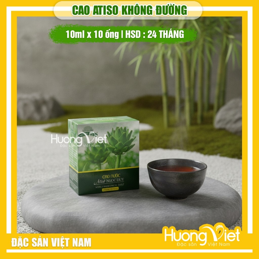 Cao nước Atiso Đà Lạt không đường Ngọc Duy (Hộp 10 Ống) Cao nước Atiso Đà Lạt không đường Ngọc Duy (Hộp 10 Ống)