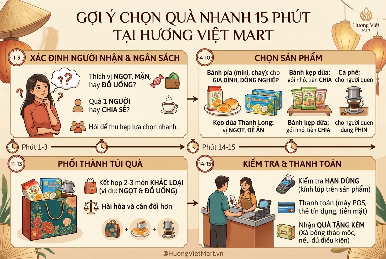 Đây là các bước chọn quà nhanh trong dịp 20/10 sắp tới mà chưa kịp mua quà.