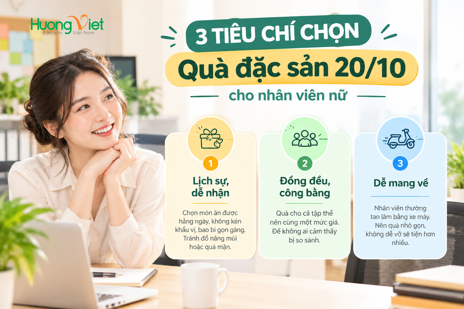 Lưu lại vài tiêu chí để tham khảo khi ra quyết định nhanh mua quà